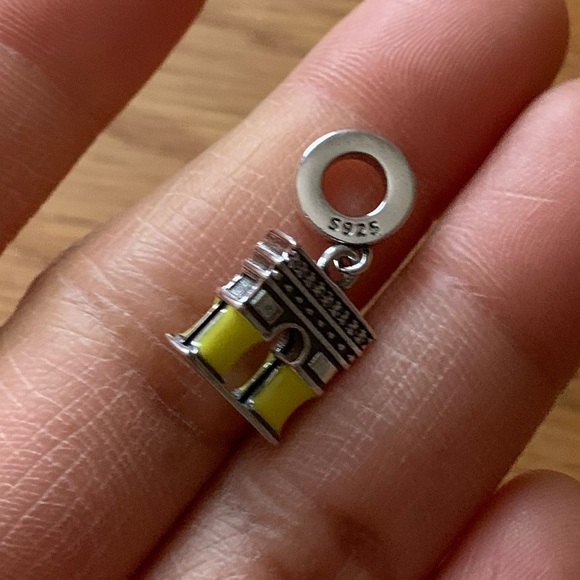 NWOT Arc de Triomphe Luminous Dangle Charm Sterling Silver 925 - Picture 5 of 11